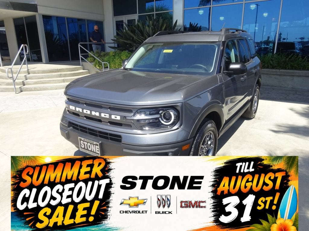 2024 Ford Bronco Sport — rear three-quarter view